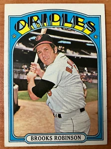 Baltimore Orioles: 1972 Topps #550 Brooks Robinson - *Arruga de borde* - Imagen 1 de 1