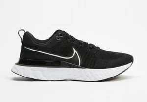 NIKE REACT INFINITY RUN FK 2 Black/White MEN'S Multi Sizes RRP $230 - Picture 1 of 9