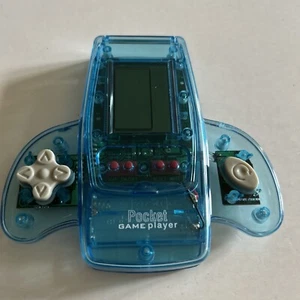 Pocket Game Player w/ Clear Blue Case- Tested - Picture 1 of 4