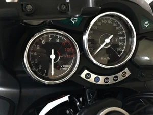 Fits YAMAHA FJR 1300   2- Teilig  Aluminium  Tachoringe / Tacho Ringe - Bild 1 von 7