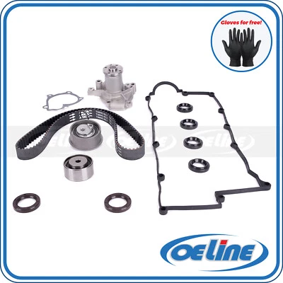Kit de correa de distribución bomba de agua válvula cubierta junta para Hyundai Elantra Kia Spectra Foto 1 de 4