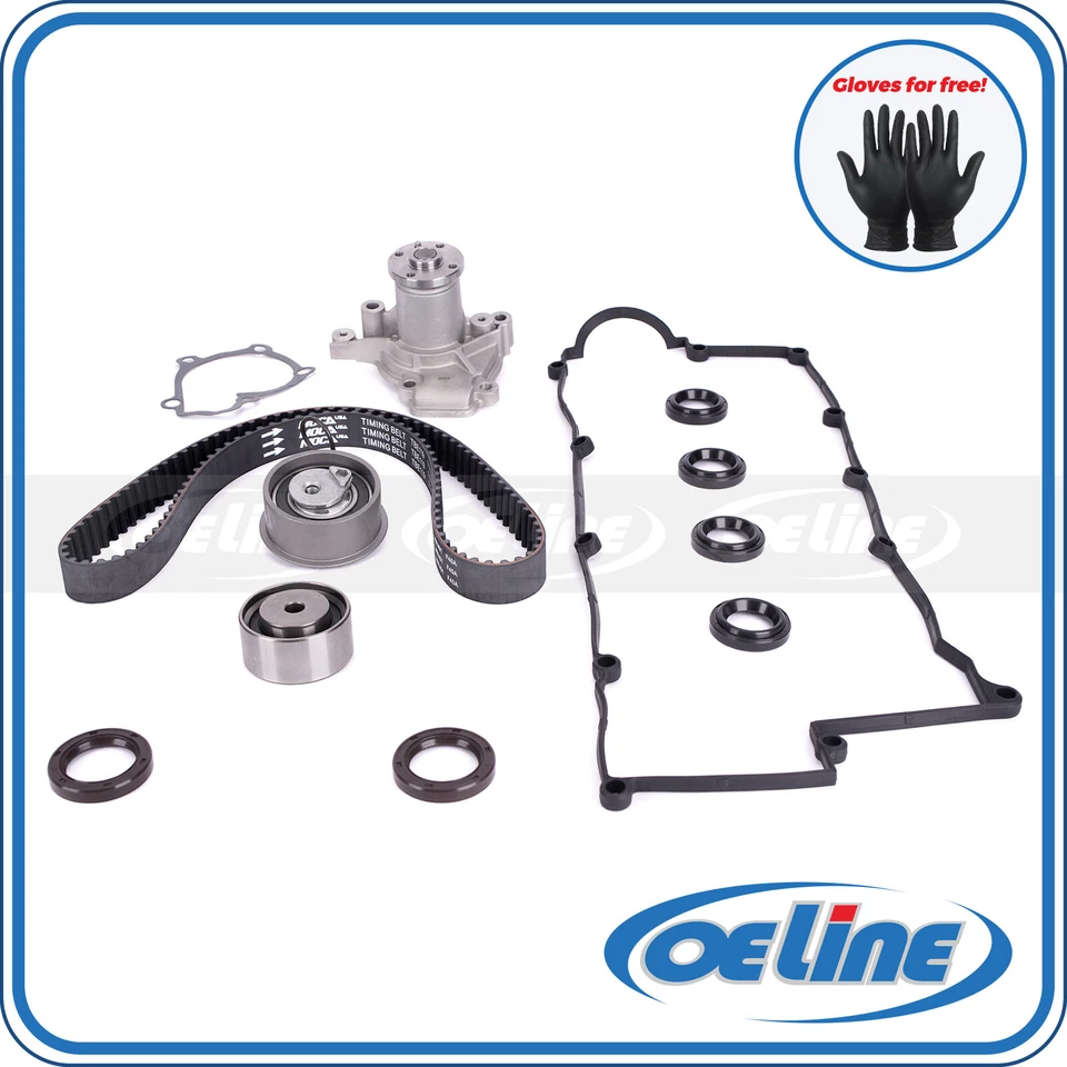 Timing Belt Kit Water Pump Valve Cover Gasket for Hyundai Elantra Kia Spectra - Imagem 1 de 4