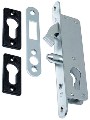 Serratura a gancio 35 serratura da infilare serratura per porta scorrevole serratura per porta serratura - Immagine 1 di 4