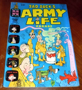 SAD SACK'S ARMY LIFE PARADE #3  (HARVEY 1964)  G-VG (3.0) cond. GIANT issue - Picture 1 of 7