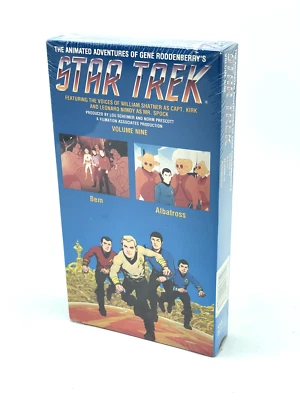 RARE Sealed VHS 1974/89 Animated Adventures Of Gene Rodenberry's Star Trek Vol 9 - Image 1 of 3