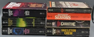 Vintage Posten von 7 Taschenbüchern von Stephen King Signet Cujo Christine - Bild 1 von 5