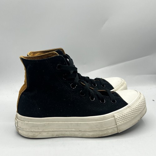Sneaker Converse donna Chuck Taylor by You taglia 6 5 platform nero marrone 171209C