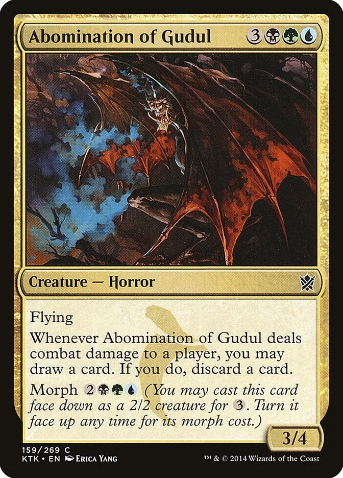 Khans of Tarkir Abomination of Gudul MTG Magic the Gathering NM - Image 1 of 1