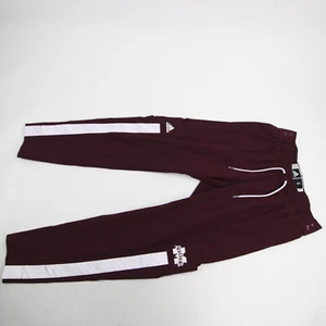 Mississippi State Bulldogs adidas Athletic Pants Men's Maroon Used - Picture 1 of 7