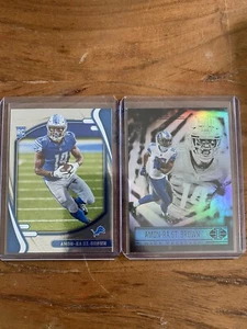 Absolute Football Amon-Ra St. Brown RC 2021 e Illusions 2021 - Imagen 1 de 2