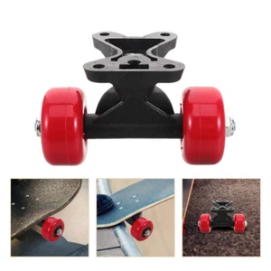 1 Paar Skateboard-Achsen-Teileset für Kinder. Enthält Doppelräder und Achsen. - Bild 1 von 12