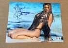 DENISE RICHARDS SIGNED VERY SEXY 8X10 PHOTO BECKETT WITNESSED AUTHENTIC #6