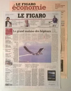 LE FIGARO du 15 août 2001 - Hélios l'aile solaire expérimentale/ BD Alix inédit  - Picture 1 of 10