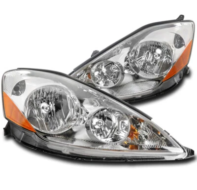 PARA 06-10 TOYOTA SIENNA CE LE XLE FURGONETA REPUESTO FARO LÁMPARA CROMO Foto 1 de 4