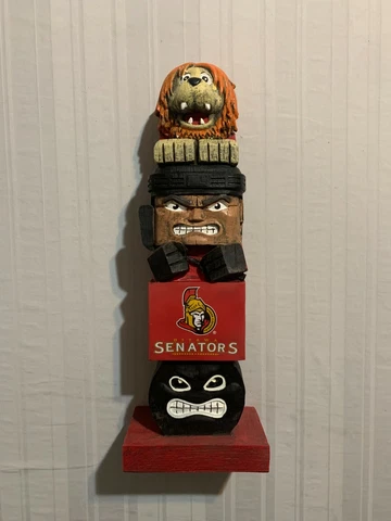 Ottawa Senators NHL Vintage Mascot Tiki 16" Evergreen Enterprises Cover