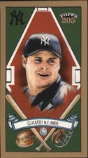 2003 (YANKEES) Topps 205 Honest #8A Jason Giambi Partial Jkt