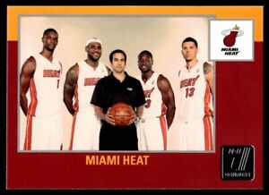 LeBron James/Dwyane Wade/Chris Bosh 2010-11 Panini Donruss E39 #275 Miami Heat