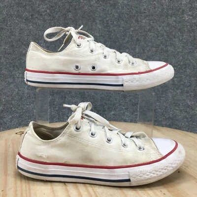 Zapatos Converse Jóvenes 2 Niños Chuck Taylor All Star Ox Tenis 3J256 Blanco Lona Foto 1 de 4