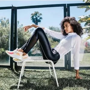 LEGGING FOCUS HIGH RISE INFINITY NEGRO CORAL Talla XS - Imagen 1 de 13