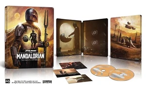 THE MANDALORIAN - THE COMPLETE FIRST SEASON - 1 - 4K - STEELBOOK - NEW + SEALED! - Picture 1 of 7