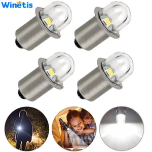 (4) 18 Volt Flashlight LED Light Bulbs 18V White for Makita BML185 - ML180 - Picture 1 of 9
