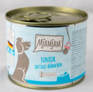 Hundefutter "Junior" - 200g Dose saftiges Hühnchen mit Ei - Bild 1 von 5