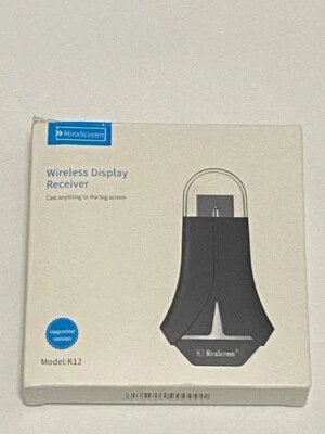 TV Stick WiFi Display Receiver HDMI-Compatible Stream Cast Mirror Mirascreen K12 - Image 1 of 3
