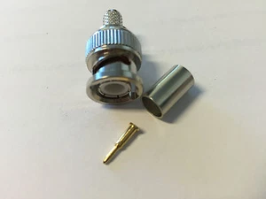 20 x B-7001A  BNC Conn. RG58/U Male Crimp - Picture 1 of 1