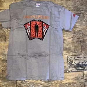 Vintage One Plus One Meal Shaffer Graphitti T Shirt Small 2003 Comics - Picture 1 of 6