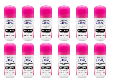 OBAO GARNIER DEODORANT FLORAL FRESHNESS / FRESCURA FLORAL, 2.3 OZ (12 PACK) - Image 1 of 2