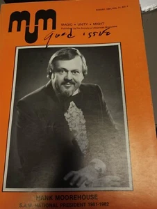 Hank Moorehouse MUM Society of American Magicians Magazine Issue 1981 - Picture 1 of 1