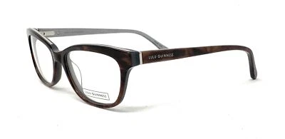 New Authentic LULU GUINNESS Women's Eyeglasses L910 TOR Tortoise Brown 53mm - Image 1 of 3