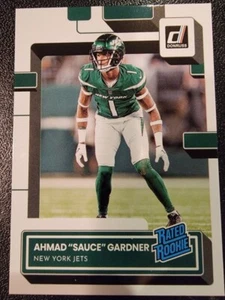 Sauce Gardner 2022 Donruss Rookie No. NYJ5 - Picture 1 of 1