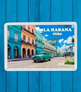 LA HABAN CUBA V1 FRIDGE MAGNET IMAN NEVERA SOUVENIR - Imagen 1 de 3