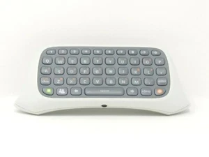 Microsoft Xbox 360 Chatpad Keyboard Controller Attatchment White X814365-001 - Picture 1 of 5