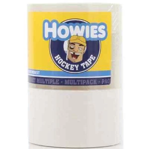 Confezione vendita al dettaglio nastro da hockey su ghiaccio Howies x 5 rotoli bianchi - Foto 1 di 2