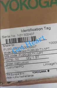 NEW FU20-20-T1-NPT YOKOGAWA Air PH electrode Shipping DHL or FedEX - Picture 1 of 2