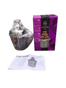 Global gourmet Belgian 3 Tier Stainless Steel chocolate Fountain 3 Settings - Picture 1 of 20
