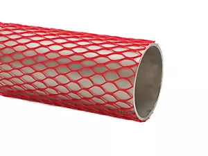 Ø50 - 100 mm Netzschlauch Oberflächenschutznetz 50g/m 50m in Rot - Bild 1 von 6