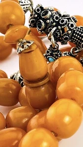 Authentic Antique German Faturan Misky Bakelite Rosary 115g مسكي الماني انتيك - Bild 1 von 24