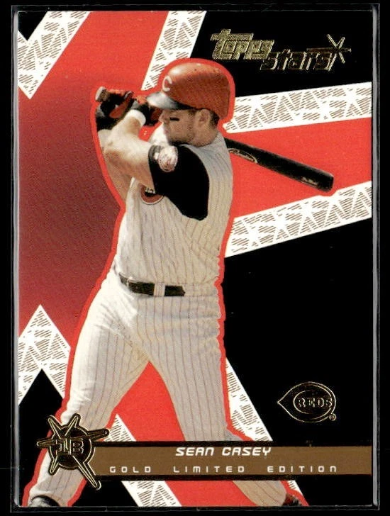 L42,975 - 2001 Topps Stars Gold #35 Sean Casey /499 - Image 1 of 2