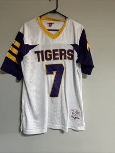 Headgear Classics Lamar Jackson Boynton Beach High School Jersey M Ravens Tigers - Picture 1 of 11