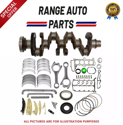 RANGE ROVER 2.0 D ENGINE AJ200D 204DTD NITRATE CRANKSHAFT + ENGINE REBUILD PARTS - Image 1 of 4