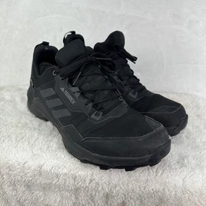 Adidas Terrex Trailmaker GORE-TEX Hiking Shoes Men's Size 12.5 All Black - Picture 1 of 9