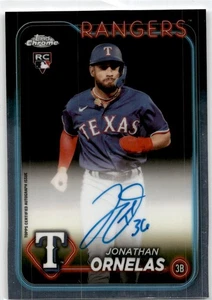Autógrafos de novato Jonathan Ornelas #RA-JO 2024 Topps cromados AU - Imagen 1 de 2