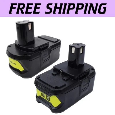 Reliable 2-Pack 18V 6.0Ah Lithium Battery for Indoor & Outdoor Ryobi Tools - Image 1 of 4