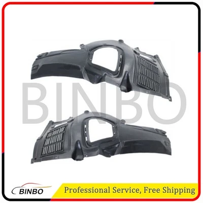 Par de protector contra salpicaduras/revestimiento de guardabarros para BMW 528i 2011-2016 conductor y pasajero | Delantero Foto 1 de 4