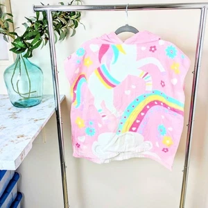 Kapuzenhandtuch Mädchen Einhorn - Bild 1 von 3