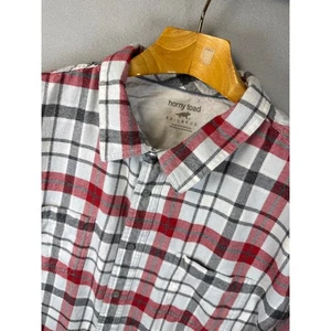 Horny Toad Mens XXL Flannel Shirt Organic Cotton Plaid Button Up Lumberjack Hike - Picture 1 of 11