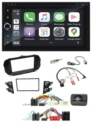 Blaupunkt USB DAB Bluetooth 2DIN TMC Lenkrad Navigation für Kia Soul 2014-2019 s - Bild 1 von 4